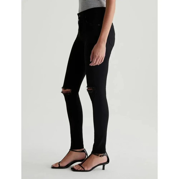 AG-ED Super Skinny Ankle Ripped Jeans - Picture 2 of 6